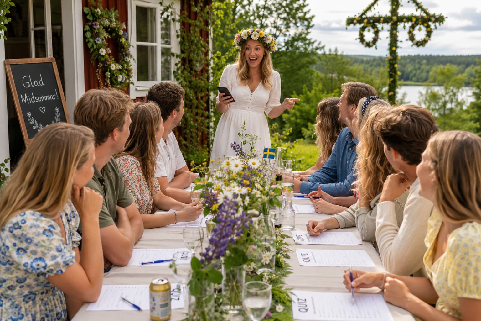 Ett musikquiz på midsommar.